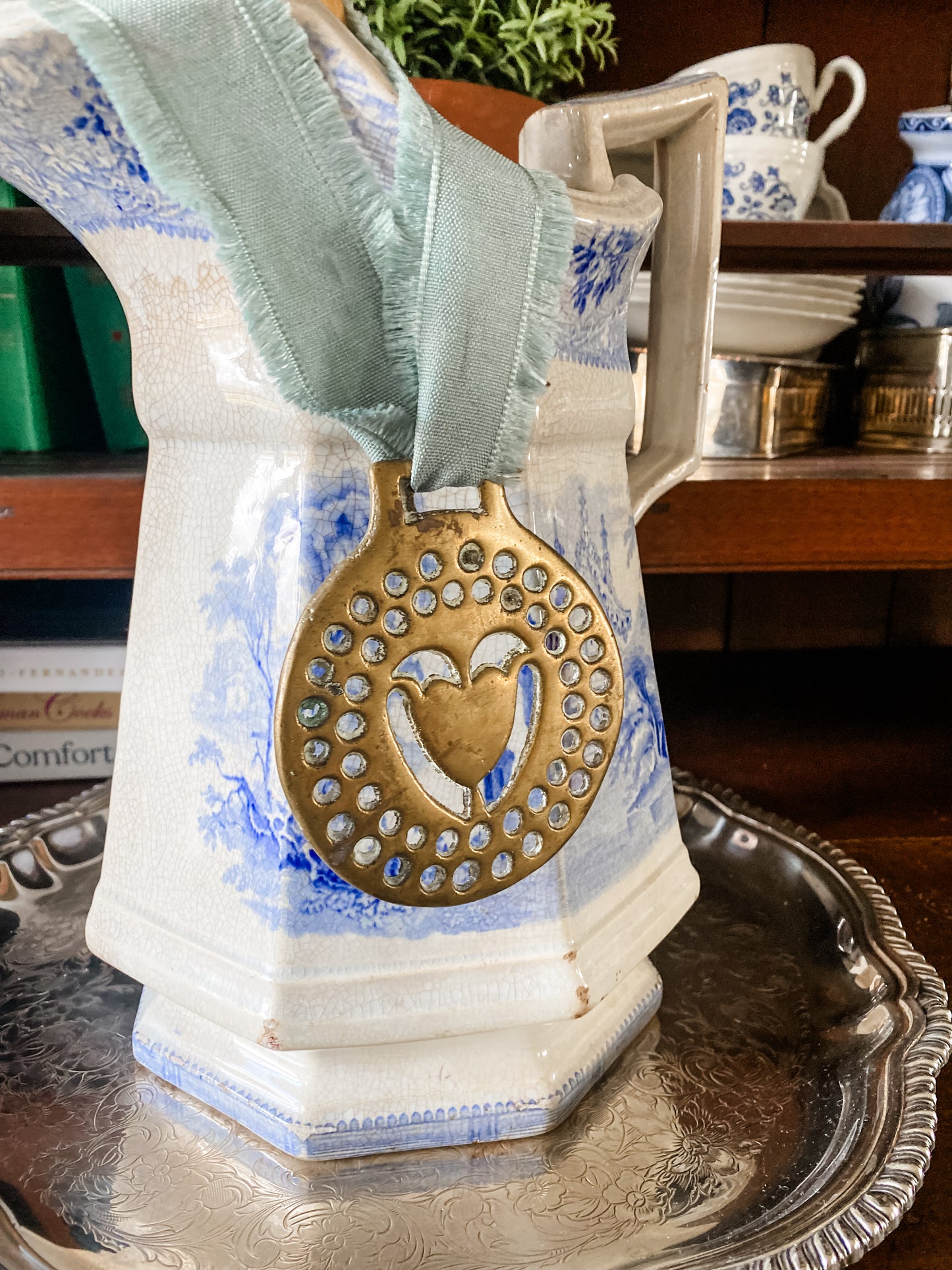 Horse Brass Heart