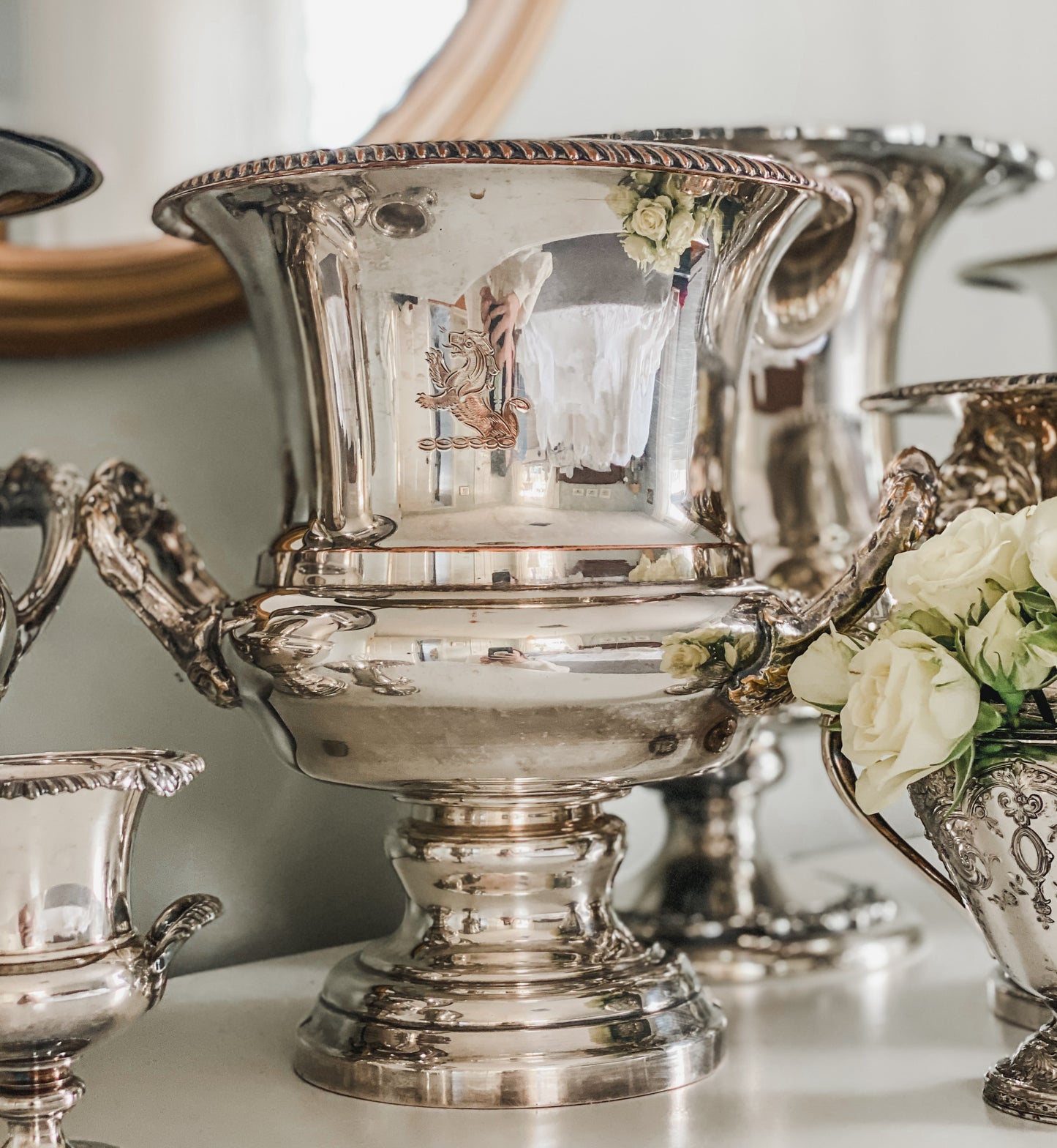 Exceptional Antique Mid-1800's English Champagne Bucket