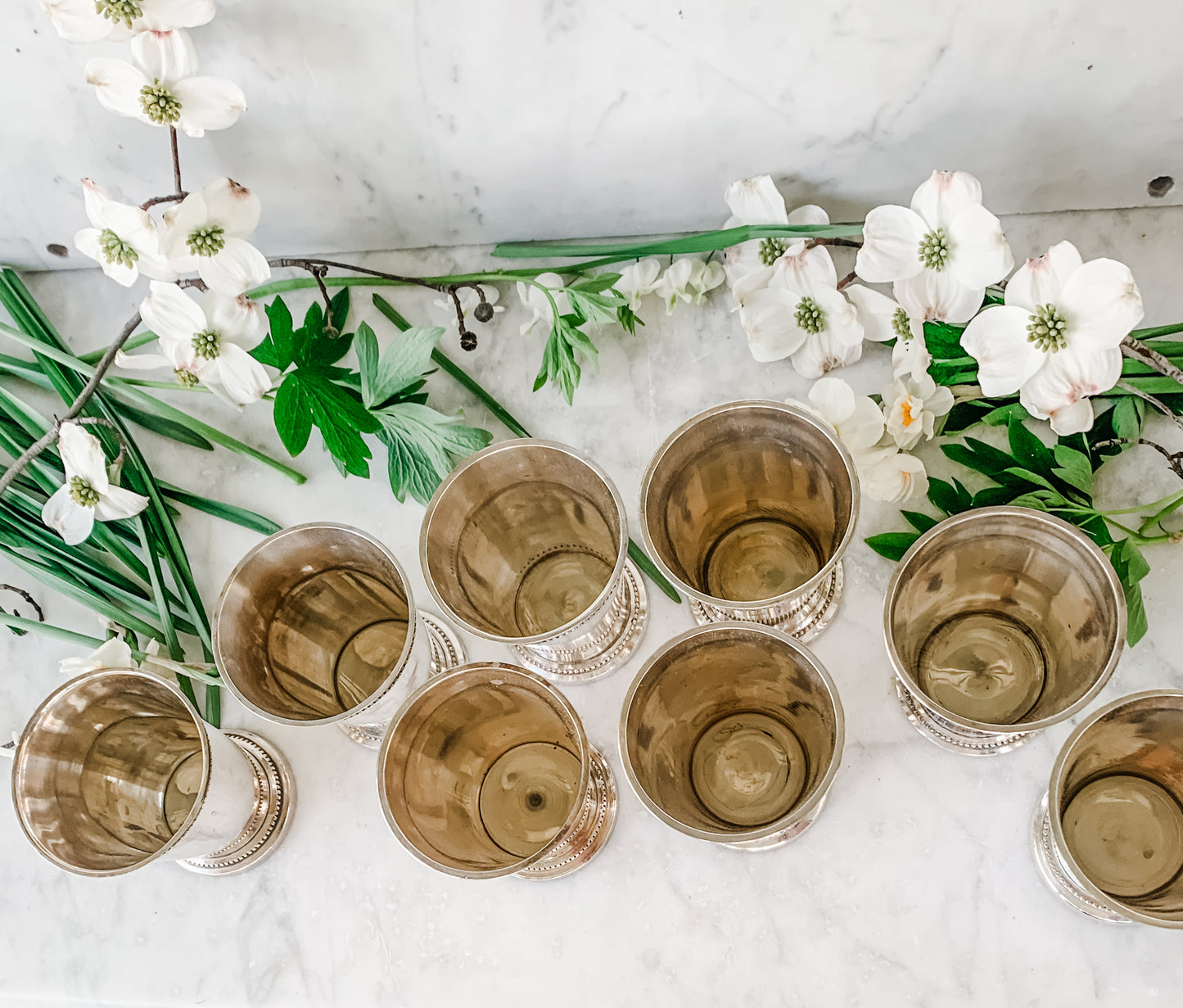 Set of 8 Mint Julep Cups