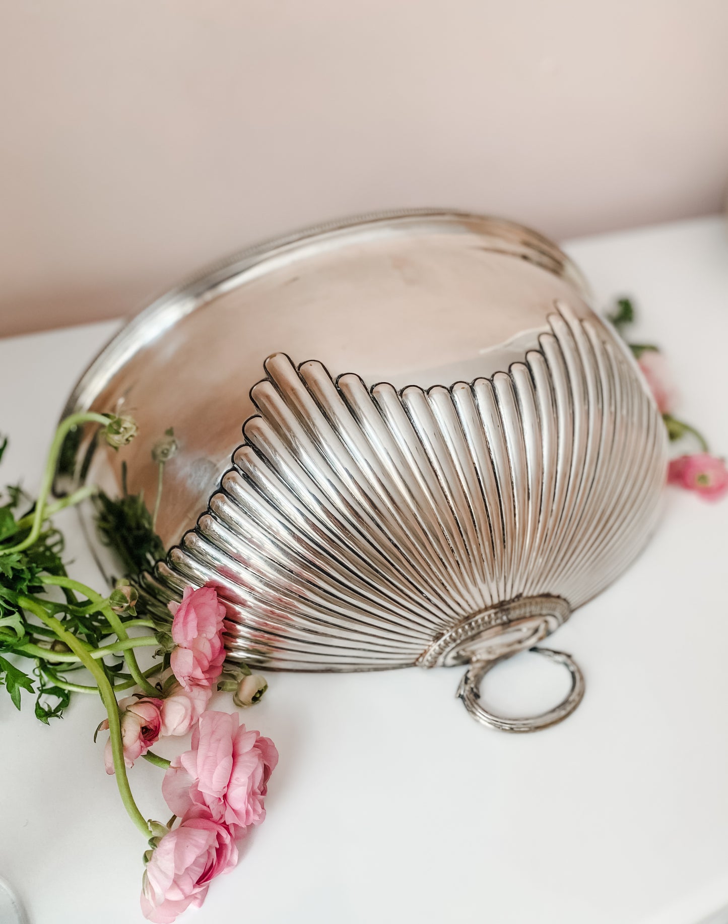 Antique Mappin & Webb Prince's Plate Meat Dome Wall Hanging