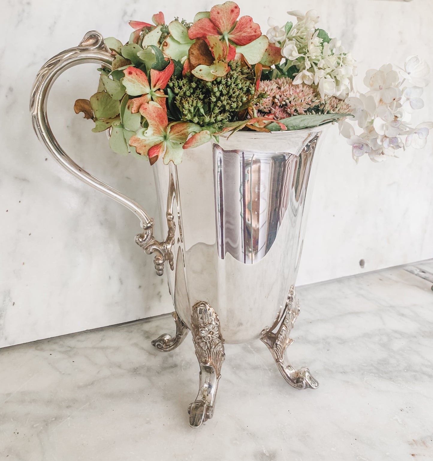 Excellent Antique Footed Pitcher