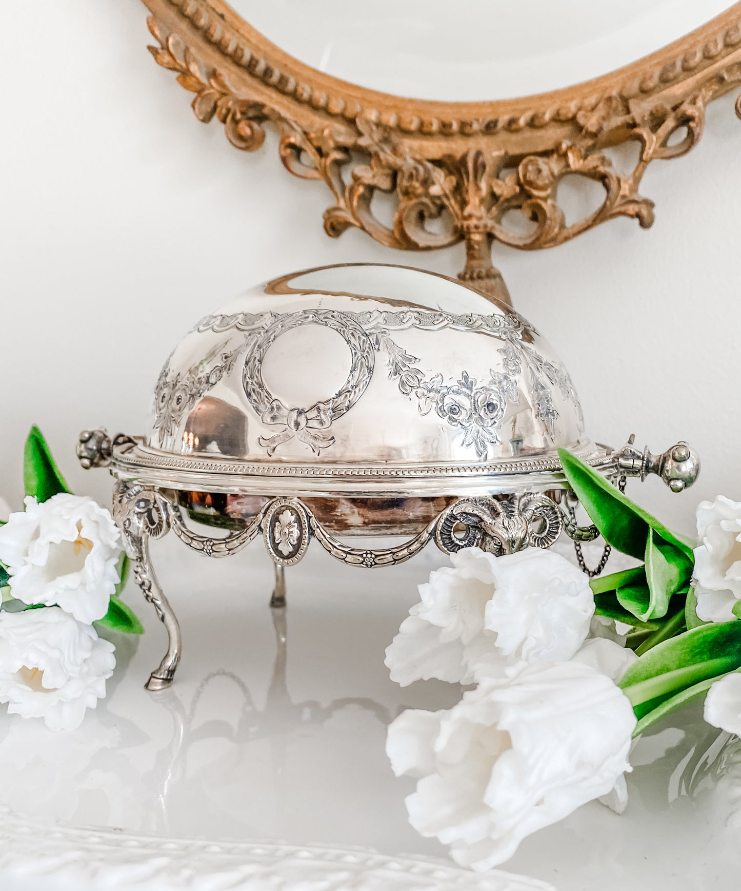 Exceptional Mid-1800's Butter Dish made in England by the Renowned Martin Hall & Co