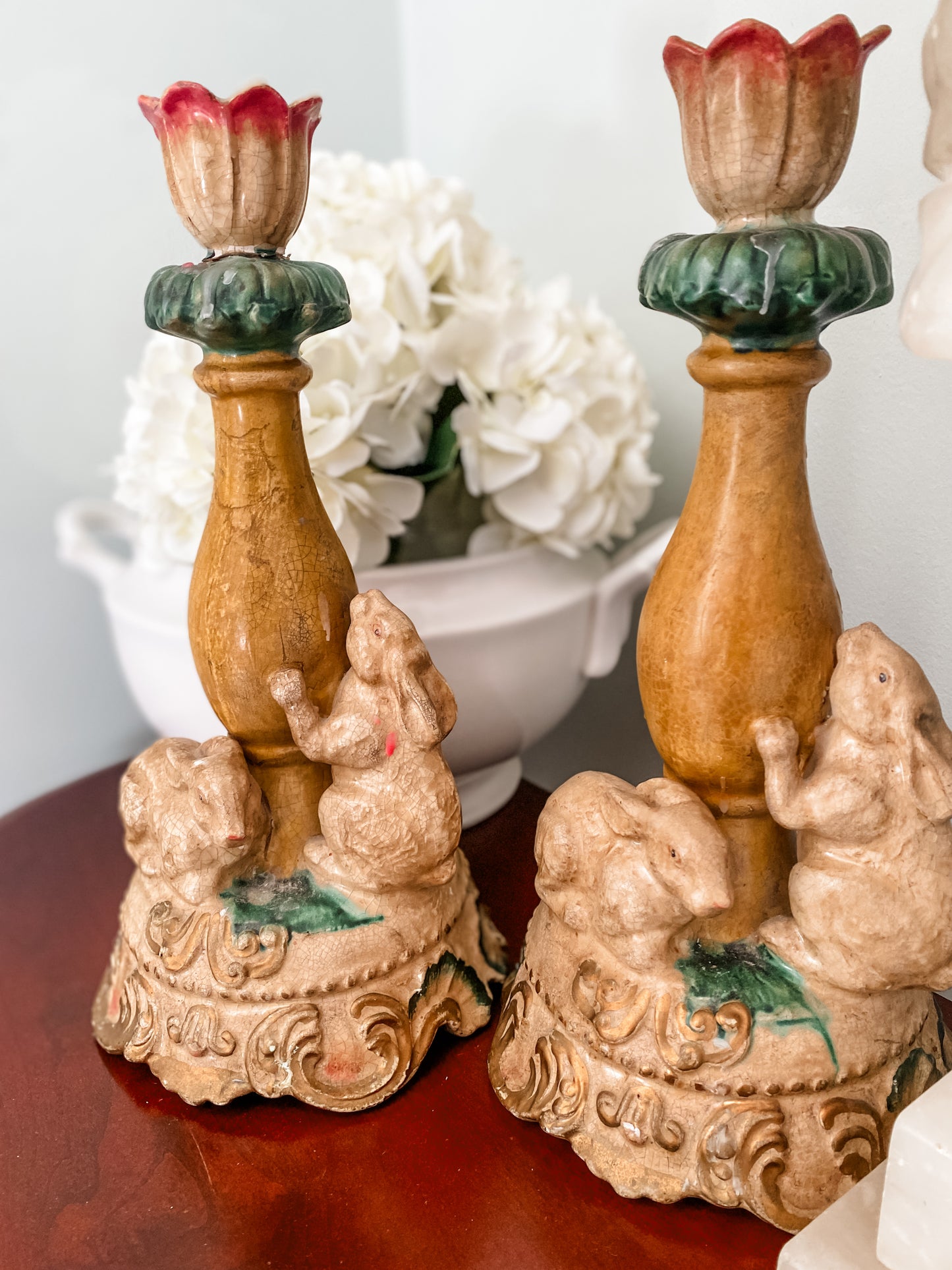 Bunny Candlesticks
