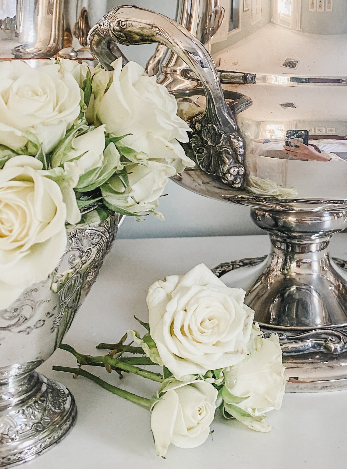 Extremely Fine Antique Victorian English Silver Champagne Bucket