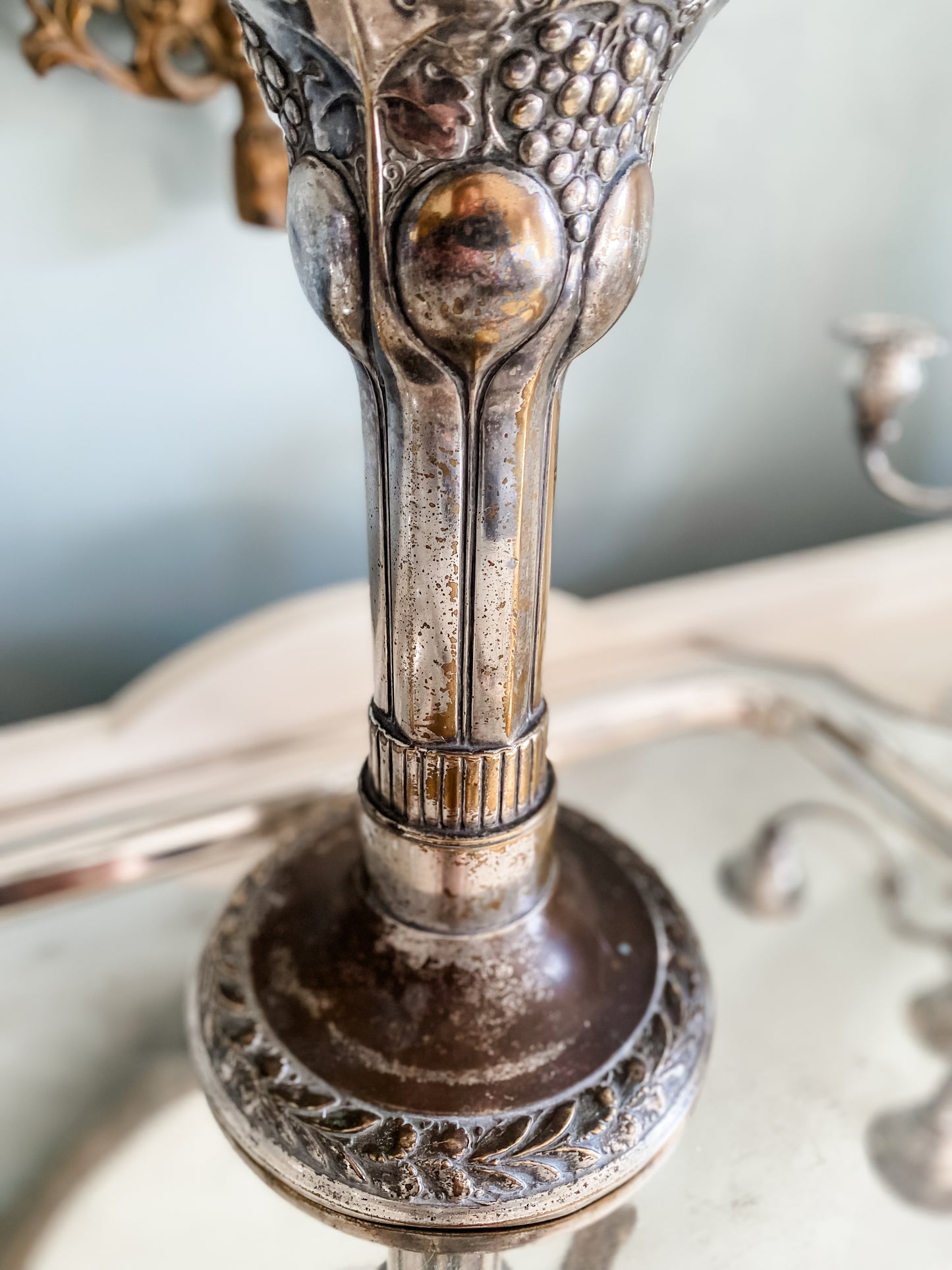 Historic Art Nouveau Trophy Champagne Bucket