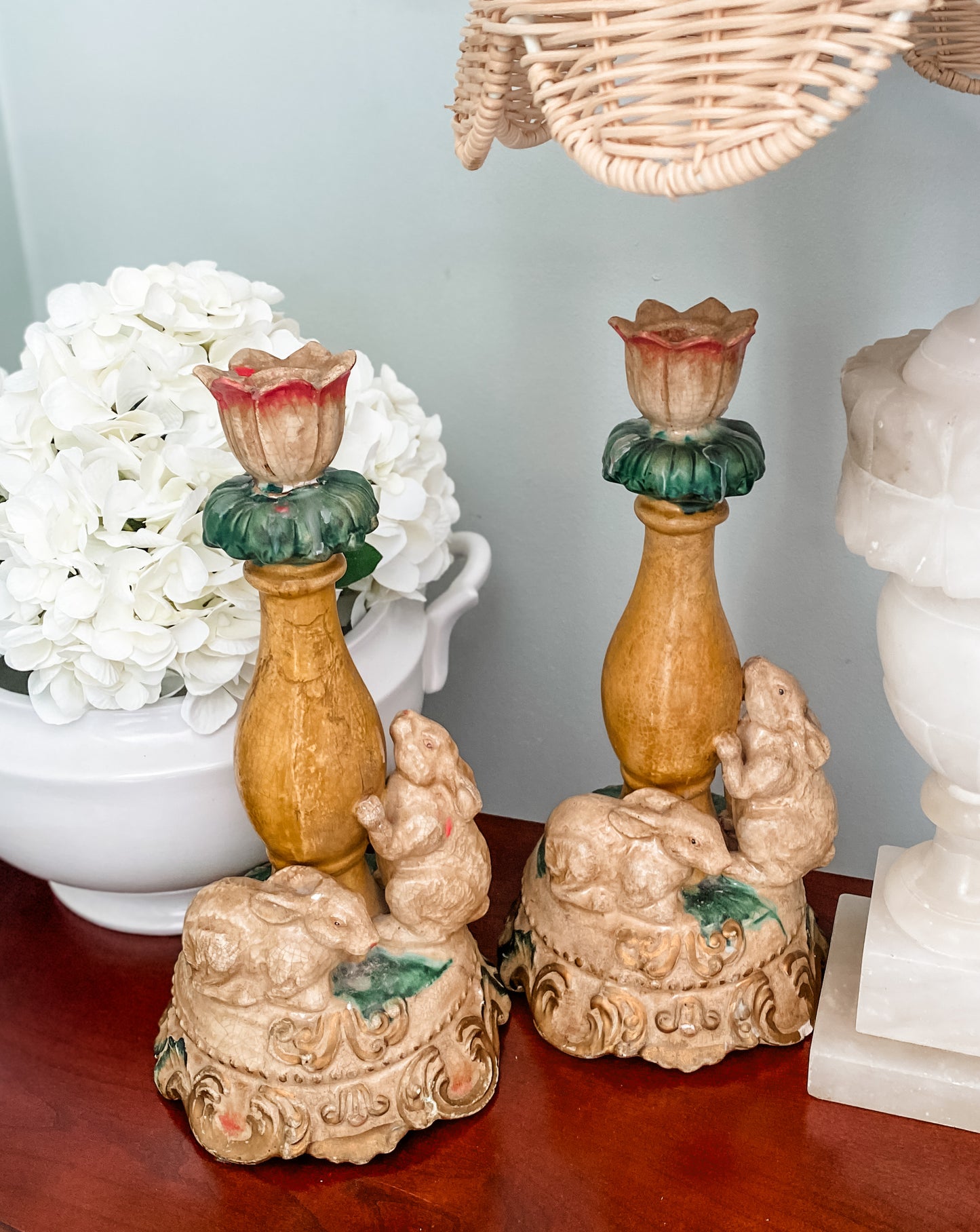 Bunny Candlesticks
