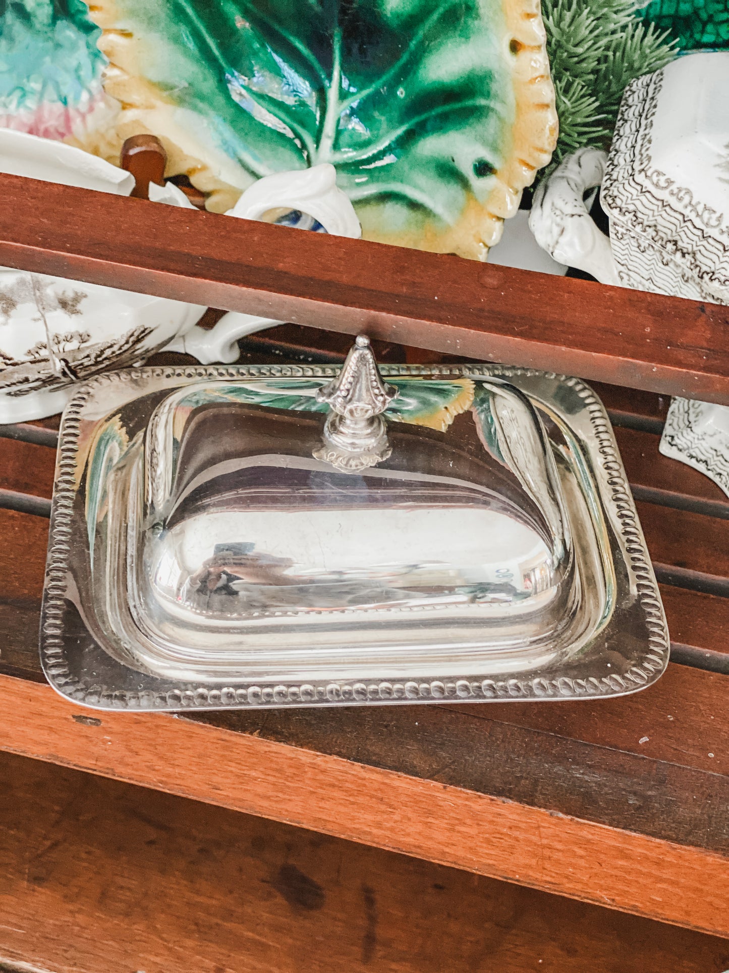 Sheffield Silver Co. Butter Dish