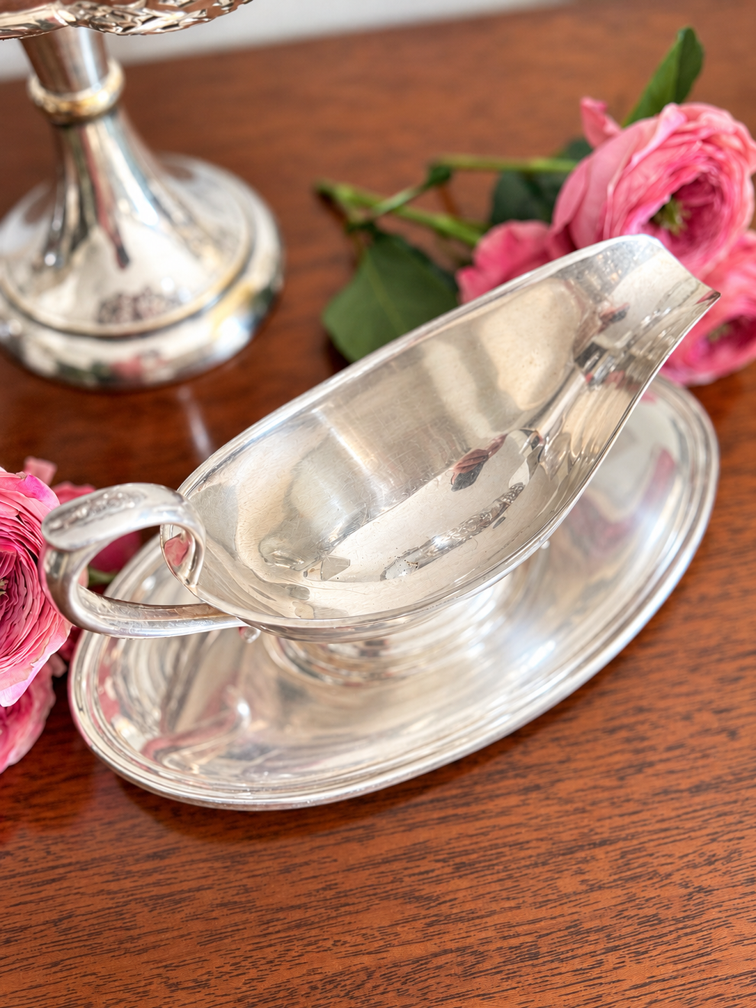 Vintage Gorham Colonial Gravy Boat
