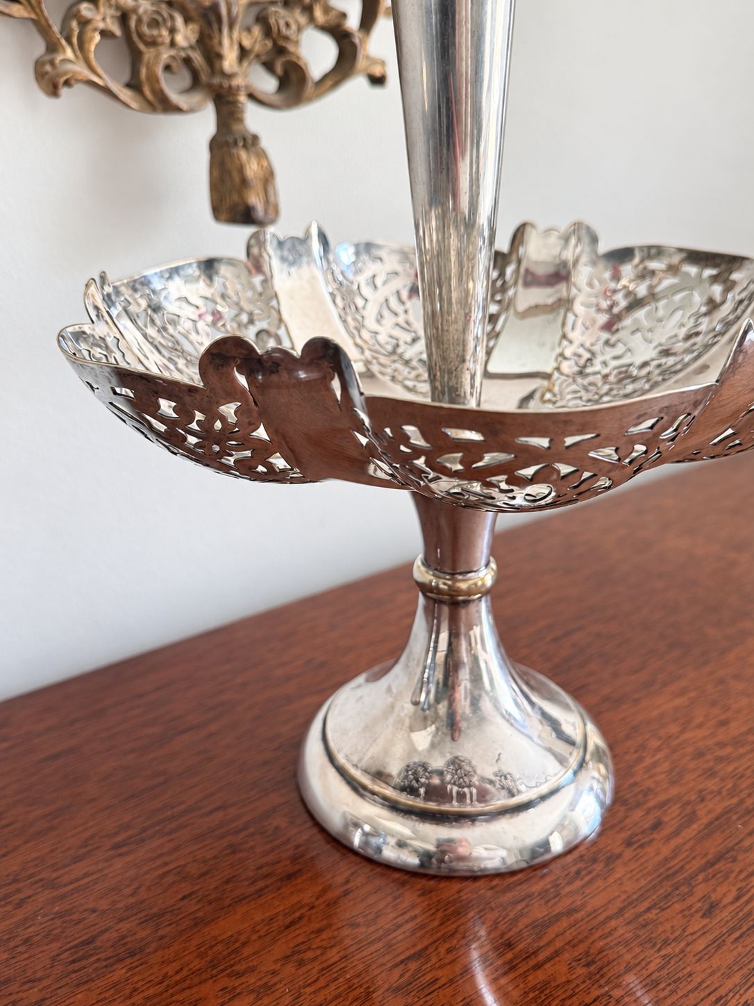 Trumpet Epergne-Style Centerpiece