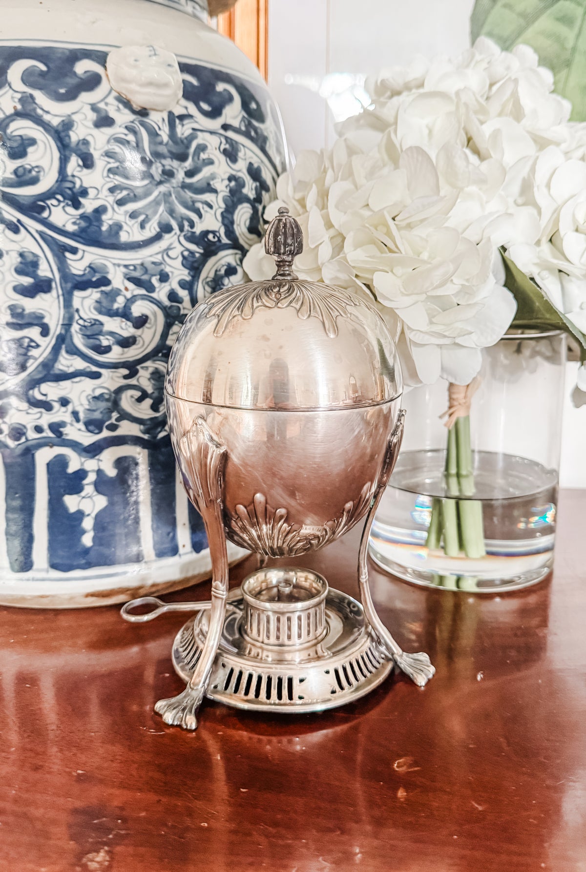 Highly Prized Antique William Hutton & Sons Sheffield Silverplate Egg Coddler