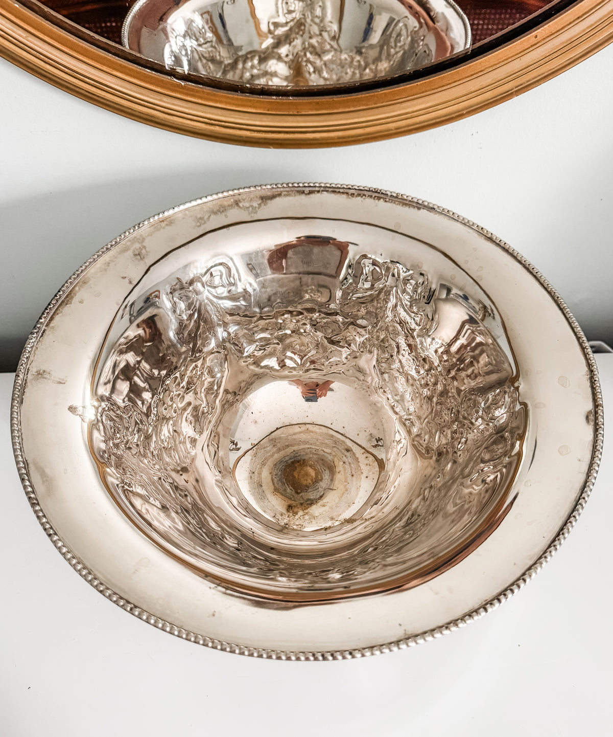 Large Holly & Berry Pedestal Bowl