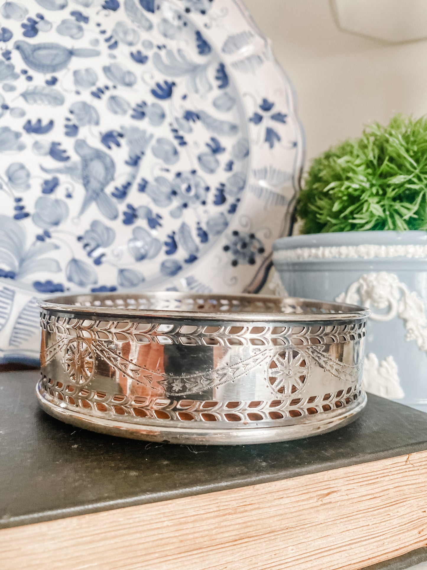 American Classic: Kirk Stieff Silverplate Wine coaster