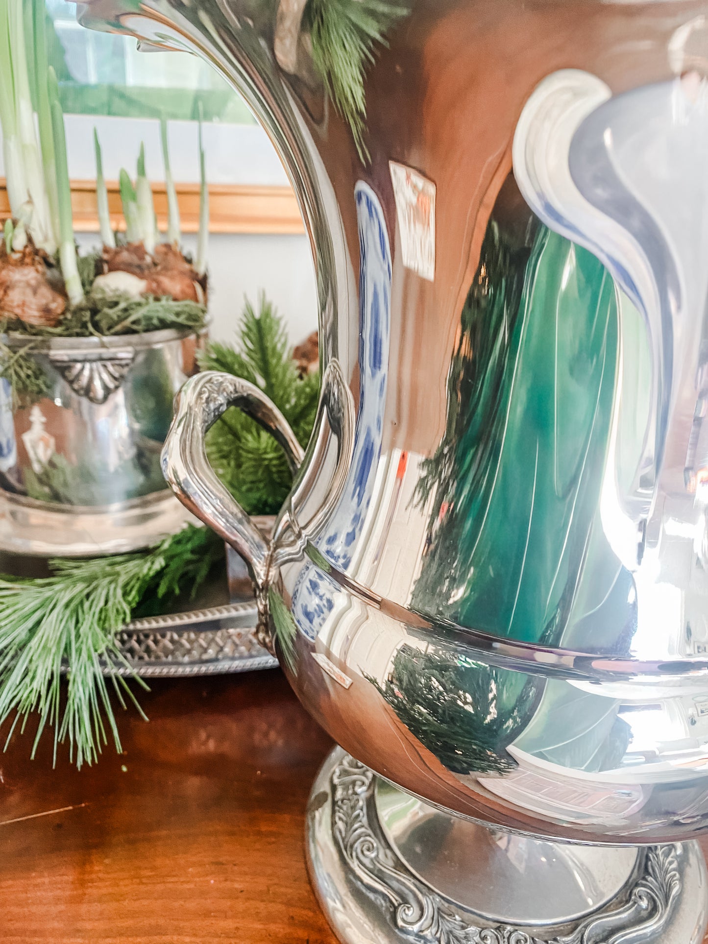 Extremely Fine Antique Victorian English Silver Champagne Bucket