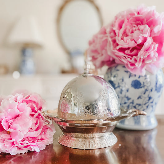 Exquisite Antique Victorian Butter Dome