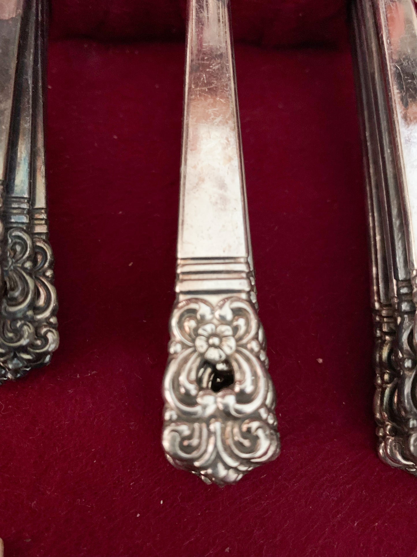 Antique Silver Plated Flatware by Rogers