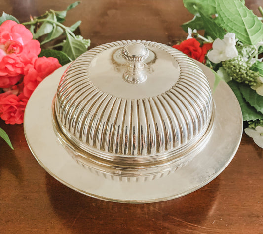 Made in 1889 Gorham Butter Dome
