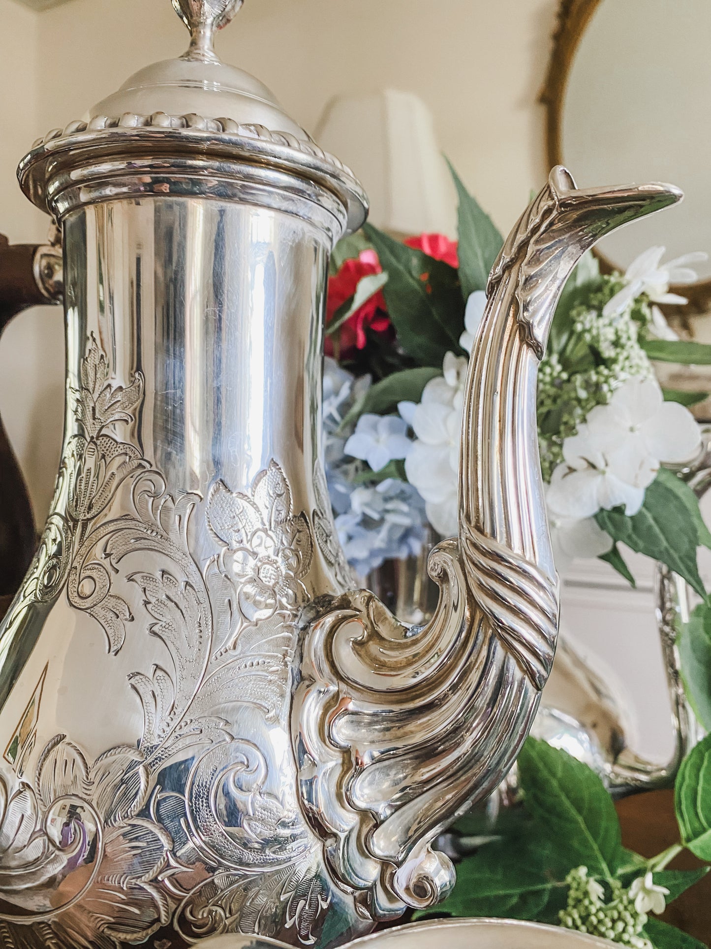 Antique English Tea Set By Barker Brothers