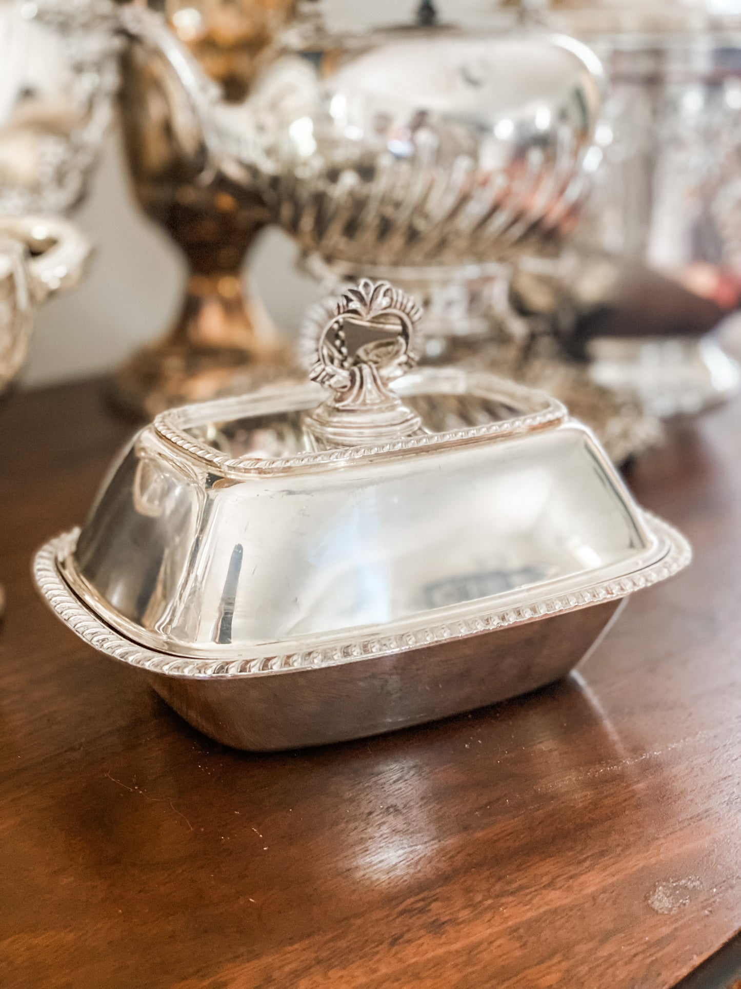 Delightful Antique Covered Dish