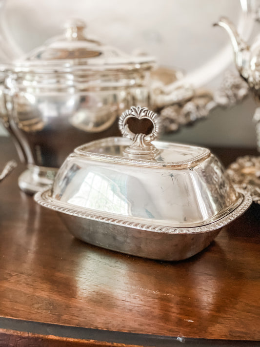 Delightful Antique Covered Dish