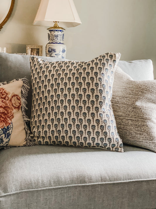 Fabulous Block Print Pillow Cover - NEW