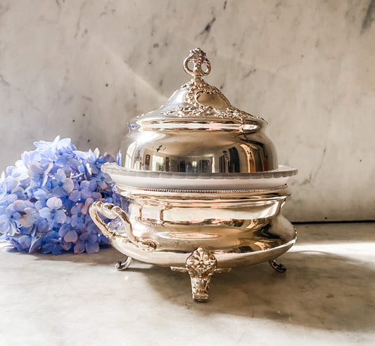 Antique Reed and Barton Covered Dish