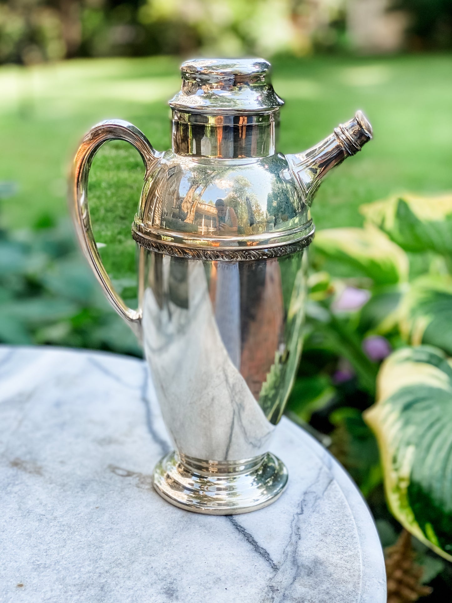 Wonderful Antique Pairpoint Cocktail Shaker