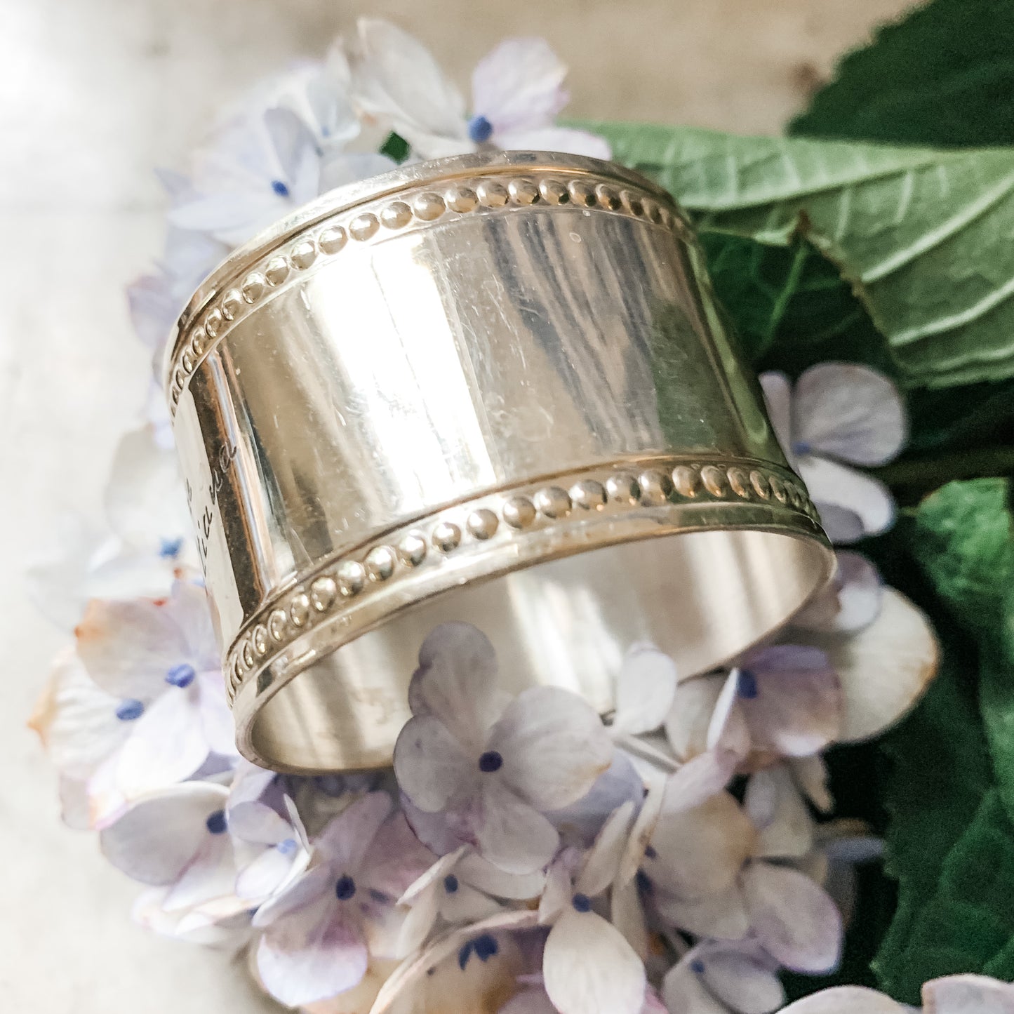 Christofle Napkin Ring from France in 1887!