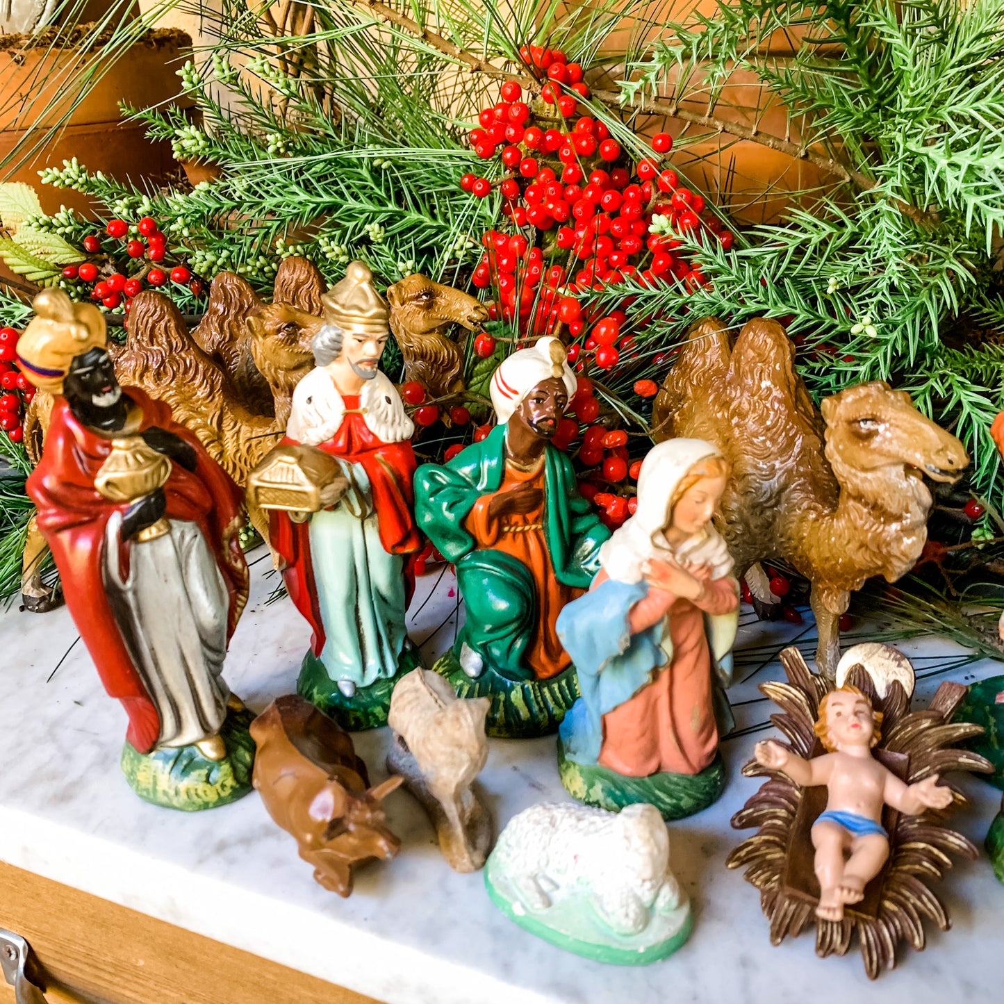 Fabulous Vintage Christmas Nativity