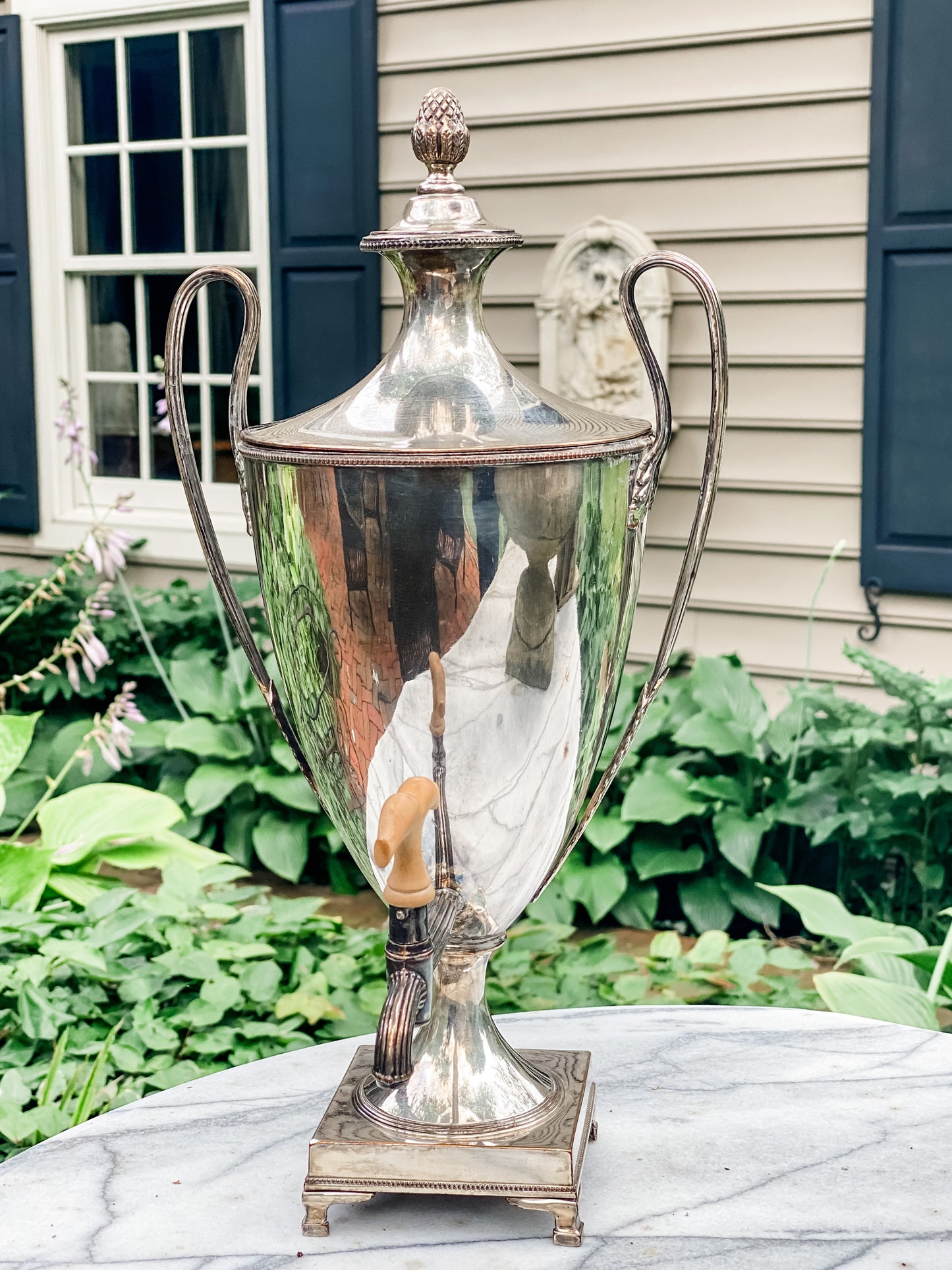 Valuable Antique "Old Sheffield Plate" Samovar or Tea Urn