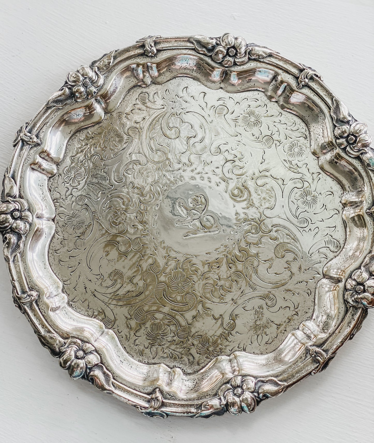 Historic Mid 1800's Mappin Brothers English Serving Tray
