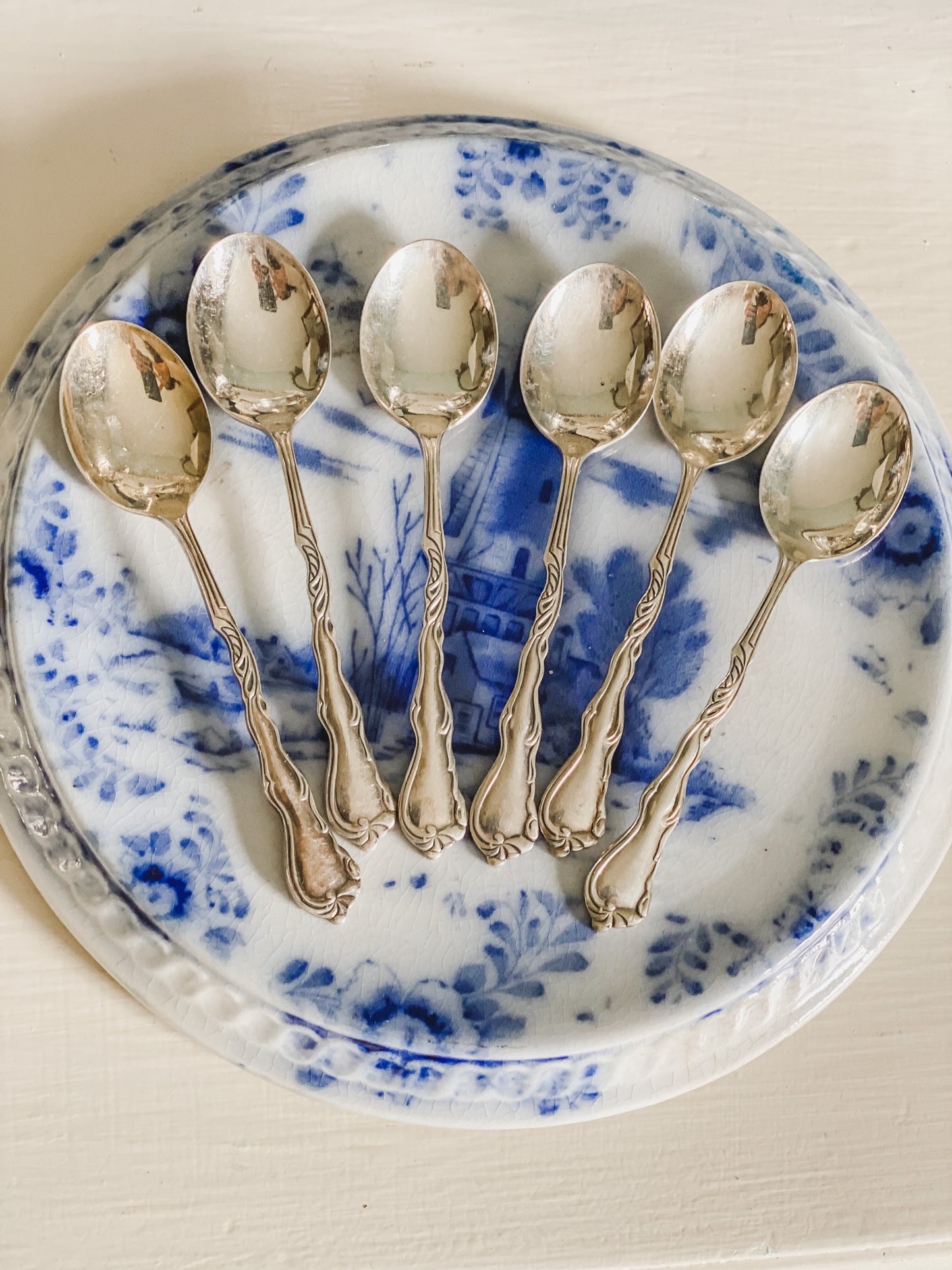Set of 6 Demitasse Spoons