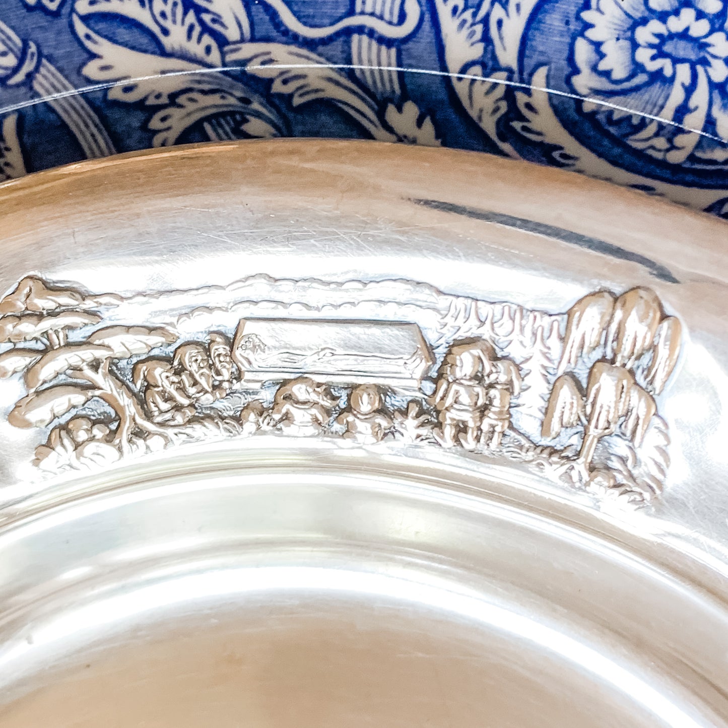Antique Dutch Snow White Plate by Gero
