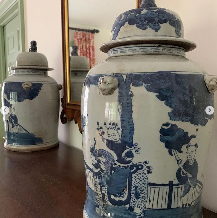 Vintage Chinese ginger jar